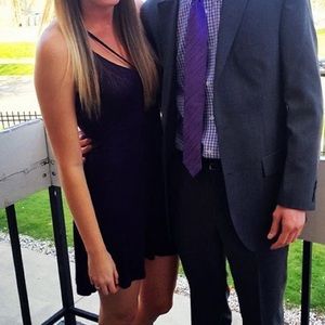 Purple dress